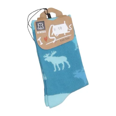 Chaussettes (Bleu) de Robin Ruth Coton, Élasthane, Polyester