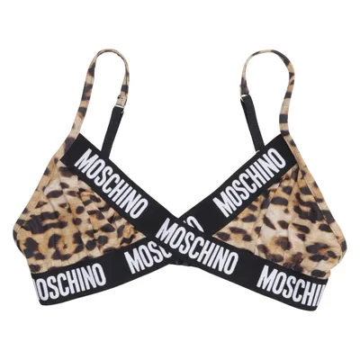 Bralette (Brown, Black, Multicolored) from Moschino Underwear