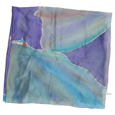 Neckerchief (Blue, Multicolored) from Meier Silk