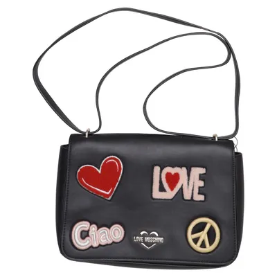 Schoudertas (Zwart, Meerkleurig) van Love Moschino