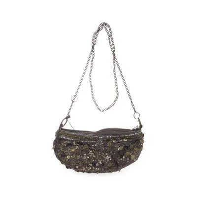 Axelremsväska (Brun, Gul) från Antik Batik