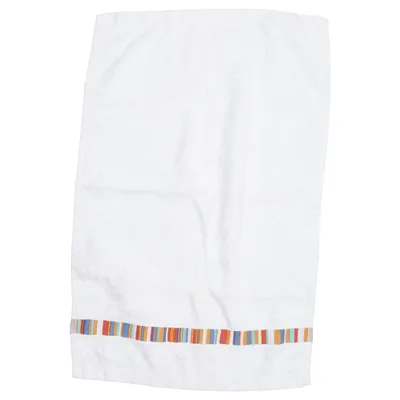 Towel (White, Multicolored) from Caleffi Cotton