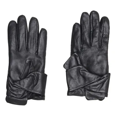 Lederhandschuhe (Schwarz) von Handskmakaren Leder, Polyester