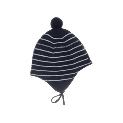 Pompon muts (Blauw, Wit) van Polarn O. Pyret Gerecycled polyester