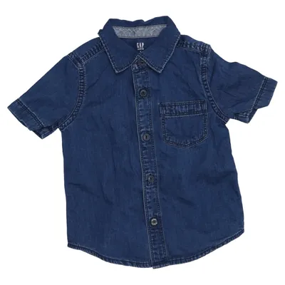 Jeansskjorte (Blå) fra Gap Denim Bomuld