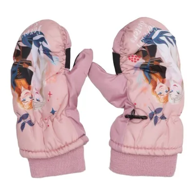 Moufles (Rose, Multicolore) de Disney Frozen Polyester