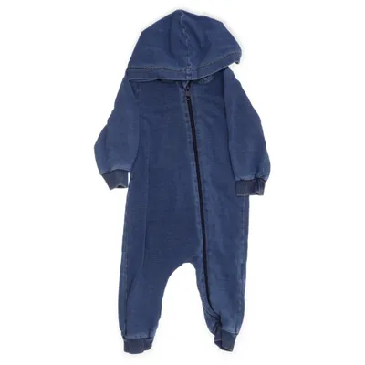 Sparkdräkt (Blå) från Name It Elastan, Ekologisk bomull