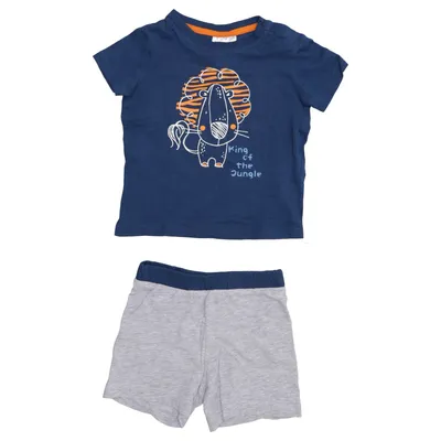 Pyjama (Bleu, Gris, Multicolore) de Pocopiano Coton biologique, Viscose