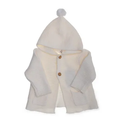 Kofta (Vit, Brun) från Zara Bomull