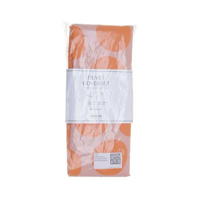 Dekbedset (Oranje, Roze) van H&M Home Dons, Katoen