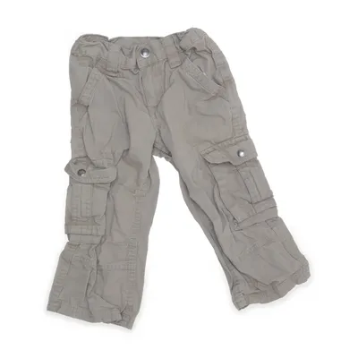 Cargo broek (Beige) van Vertbaudet Katoen