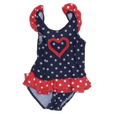 Maillot de bain une pièce (Bleu, Rouge, Blanc) de Topolino Élasthane, Polyamide
