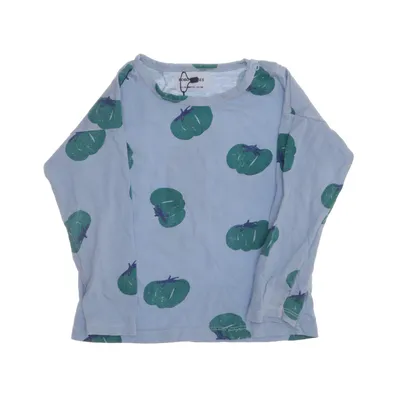 Langærmet t-shirt (Blå, Grøn) fra Bobo Choses Bomuld