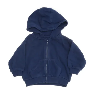 Huvtröja (Blå) från Marks & Spencer Bomull, Elastan, Polyester