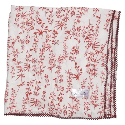 Neckerchief (White, Red) from Fashion Cotton