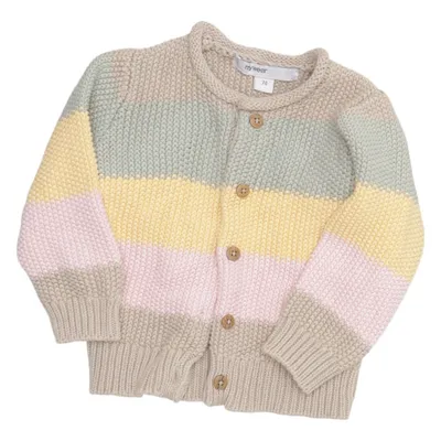 Kofta (Beige, Flerfärgad) från MyWear Baby Ekologisk bomull