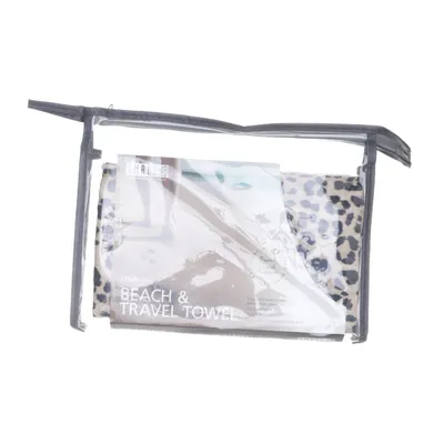 Handduk (Beige, Svart, Blå) från Smart