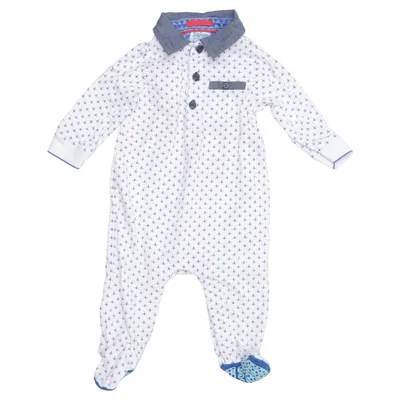 Rompers (White, Blue) from Baker by Ted Baker