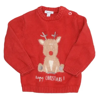 Christmas sweater (Red) from Fagottino Elastane, Polyamide