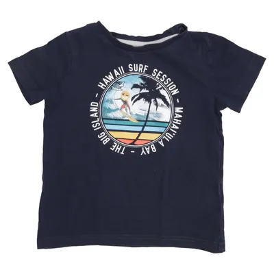 T-shirt (Bleu, Multicolore) de Vertbaudet Coton