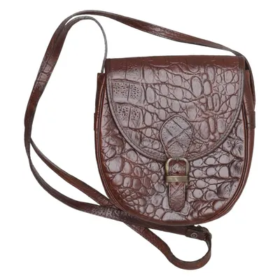 Sac à bandoulière (Marron) de Burkelys Leather House Cuir