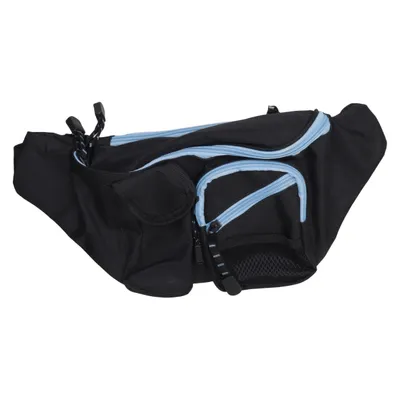 Sac-banane (Noir, Bleu) de Fabrizio