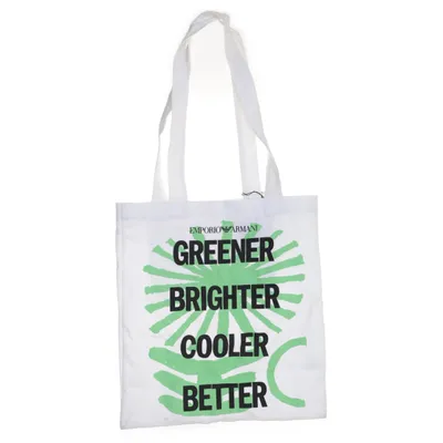 Tygpåse (Vit, Flerfärgad) från Emporio Armani