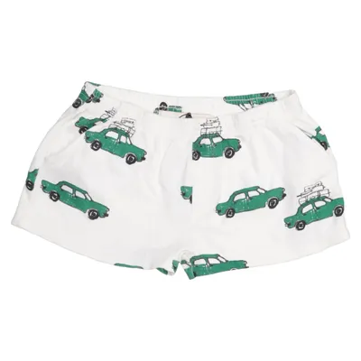 Pyjamasshorts (Hvid, Grøn, Flerfarvet) fra Nadadelazos Økologisk bomuld