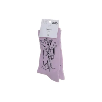 Socks (Purple, Black) from H&M x Star Wars