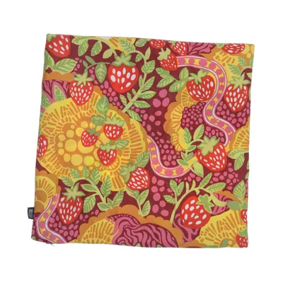 Sierkussensloop (Rood, Meerkleurig) van Vallila Katoen, Gerecycled polyester