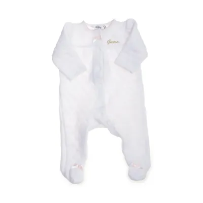 Sparkdräkt (Vit, Rosa) från Guess Baby Bomull, Polyester