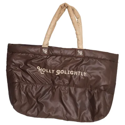 Handtas (Bruin) van Holly Golightly Polyamide, Polyester, Zijde