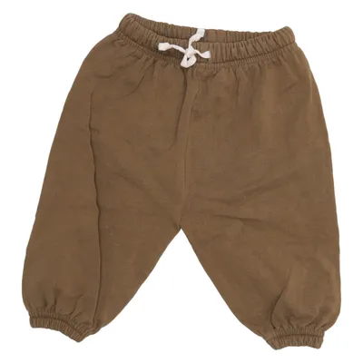 Joggingbroek (Bruin) van Gray Label Elastaan, Organisch katoen