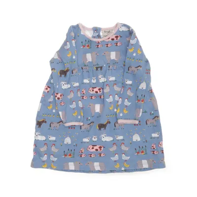 Dress (Blue, Multicolored) from Frugi Organic cotton