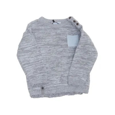 Sweater (Gray, Turquoise) from Vertbaudet Cotton