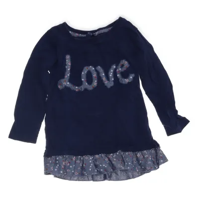 Klänning (Blå, Flerfärgad) från Young Dimension Bomull