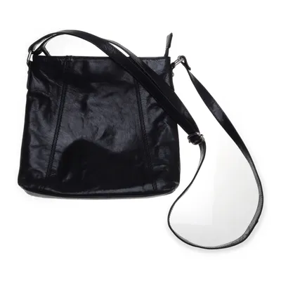 Shoulder-bag (Black) from Luca Ferri Leather