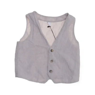 Suit vest (Beige) from H&M Linen, Cotton