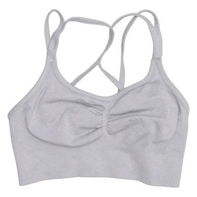 Brassière (Gris) de Teveo Élasthane, Polyamide, Polyester