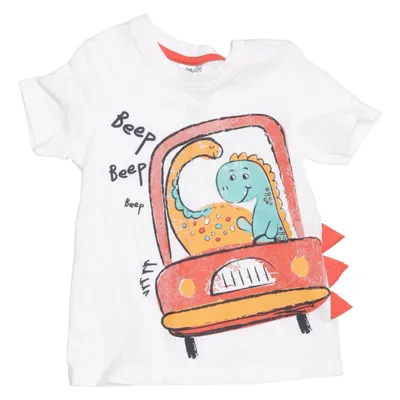 T-shirt (Vit) från So Cute Bomull