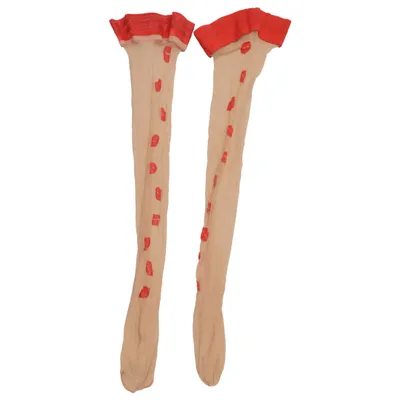 Stay-ups (Beige, Röd) från Agent Provocateur