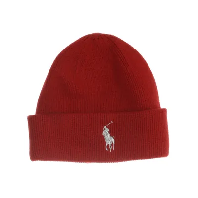 Beanie (Rood) van Polo Ralph Lauren Wol