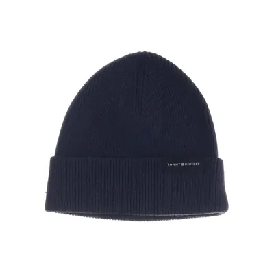 Beaniemössa (Blå) från Tommy Hilfiger Bomull, Ull