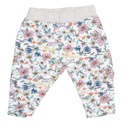 Pantalon (Blanc, Multicolore) de Petit Bateau Coton, Polyester