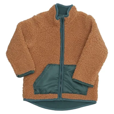 Veste polaire (Marron, Vert) de So Cute Polyester