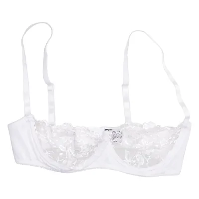Bra (White) from Beauty Night Fashion Elastane, Polyester