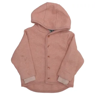 Jacket (Pink) from Disana Cotton, Wool