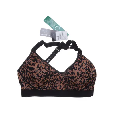 Bralette (Bruin, Zwart) van Zeeman Elastaan, Gerecycled polyester
