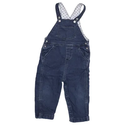 Dungarees (Blue, White) from Petit Bateau Cotton, Elastane, Polyester