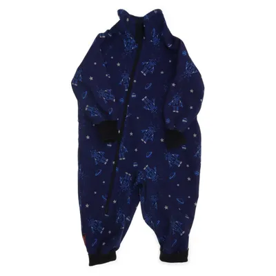 Overall (Blue, Multicolored) from iELM Polyester